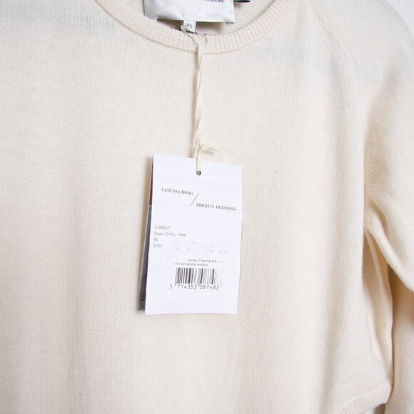 NWT Birgitte Herskind Dawn Cutout Organic Wool & Organic Cotton Sweater Dress XS - Picture 5 of 14